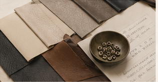 Materials flat lay