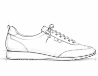 Sneaker sketch
